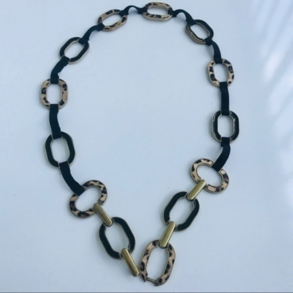 Women's Belt Metal Animal Print